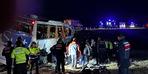 Araç devrilip savruldu: Vali kazanın nedenini açıkladı: 2 ölü, 34 yaralı