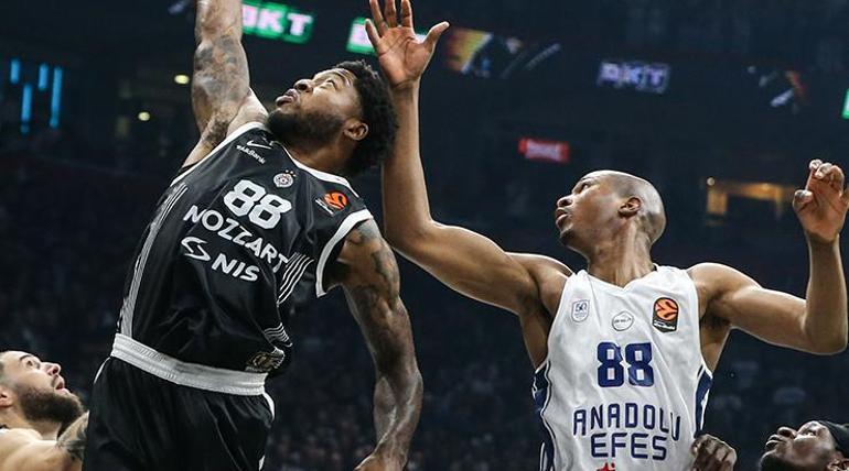 Anadolu Efes, Partizan'a yenildi