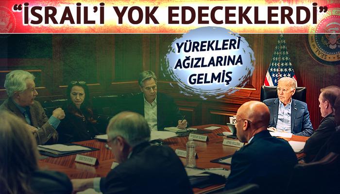 Beyaz Saray'da sinirler böyle yatıştı!  Joe Biden da yüreği ağzında derin bir nefes aldı: "İsrail'i yok edeceklerdi."