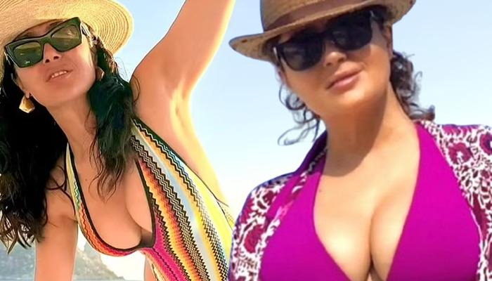 Salma Hayek 58. yaş gününü bikinili pozlarıyla kutladı! "Bunların hiçbiri eski değil"