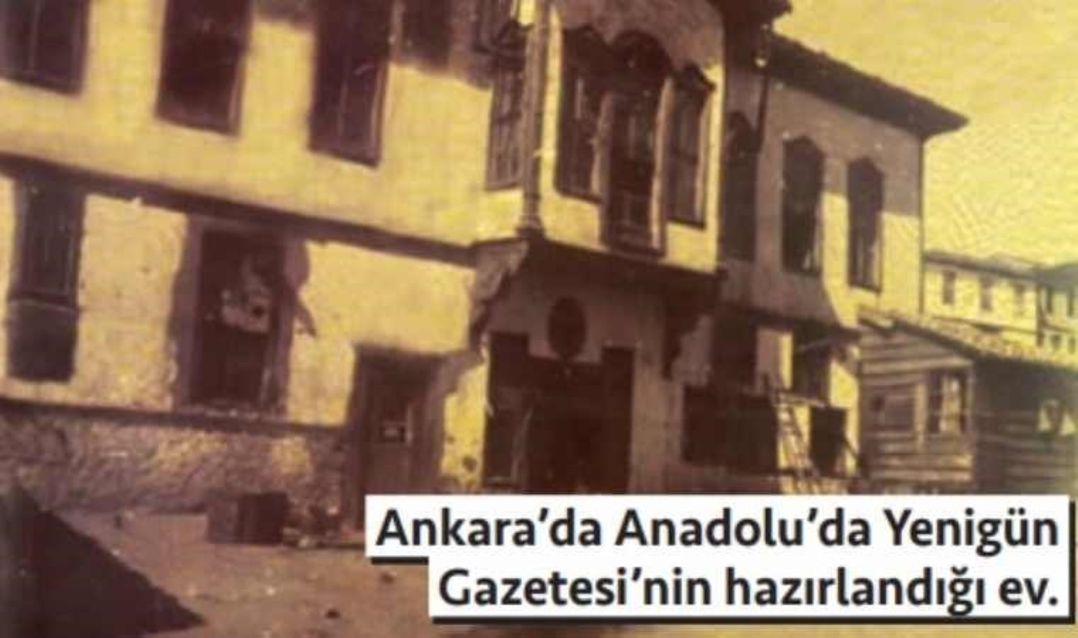 Cumhuriyetin 100. Yılı: Cephe gerisinde savaşan gazete: Yenigün - Son Dakika Türkiye Haberleri