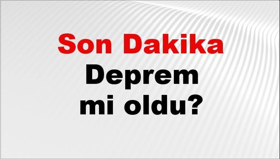 15 Eylül 2026 Güncel Deprem Bilgileri ve Son Durumlar