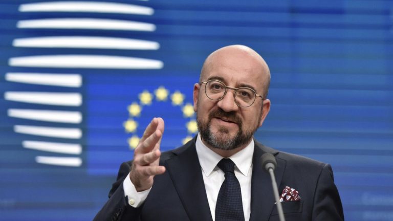 AB Konseyi Başkanı Charles Michel, Filistin devletinin tanınmasını destekliyor
