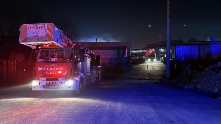 Kocaeli’deki gaz dolum tesisinde sızıntı