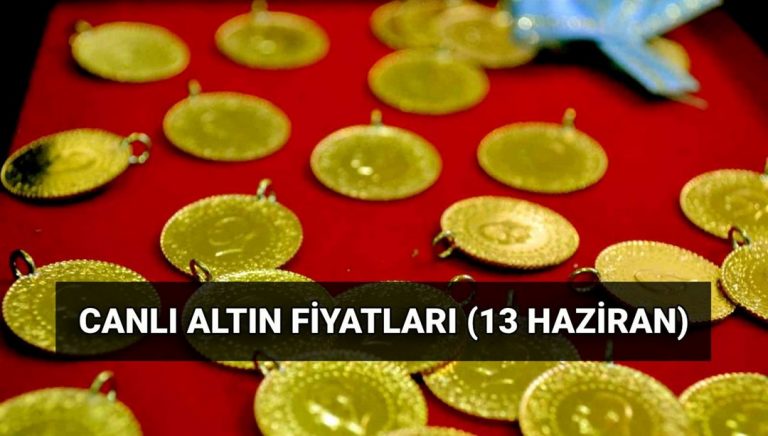 Son dakika gram altın fiyatı / Altın bugün ne kadar? 13 Haziran canlı altın fiyatları: Gram altın, çeyrek altın, ons altın kaç lira? – Son Dakika Ekonomi Haberleri