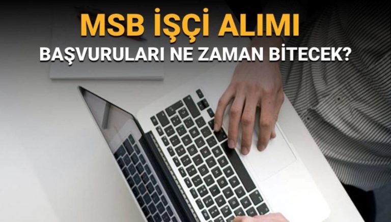 E ŞUBE İŞKUR MSB işçi alımı başvuru ekranı: MSB işçi alımı başvurusu nasıl yapılır, başvuru şartları neler? – Son Dakika Türkiye Haberleri