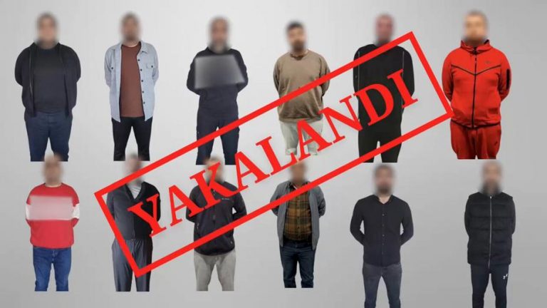 Kırmızı bültenle peşine düşülen 12 suçlu Türkiye’ye teslim edildi