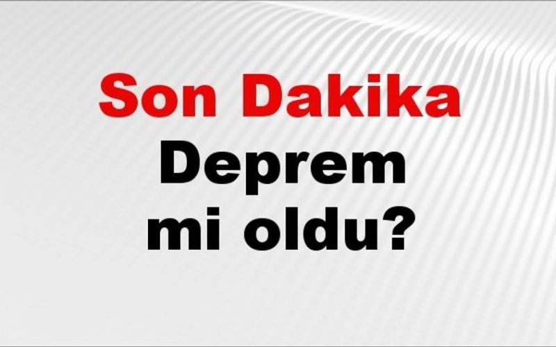 Afyonkarahisar'da 10 Haziran 2026 Tarihli Çevrimiçi Deprem Bildirimi