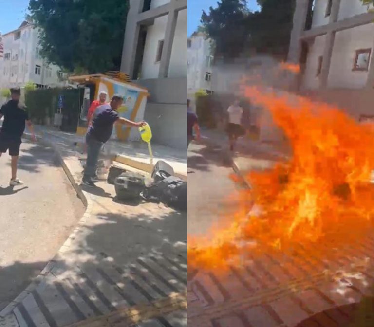 Antalya’da İşletme Sahibi Ses Sistemlerini Yakarak Gözü Kara Bir Eyleme İmza Attı